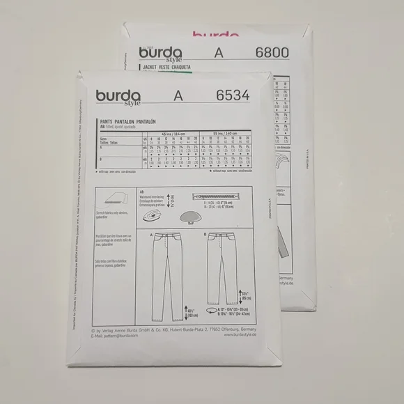 Burda Sewing Patterns - Picture 3 of 3